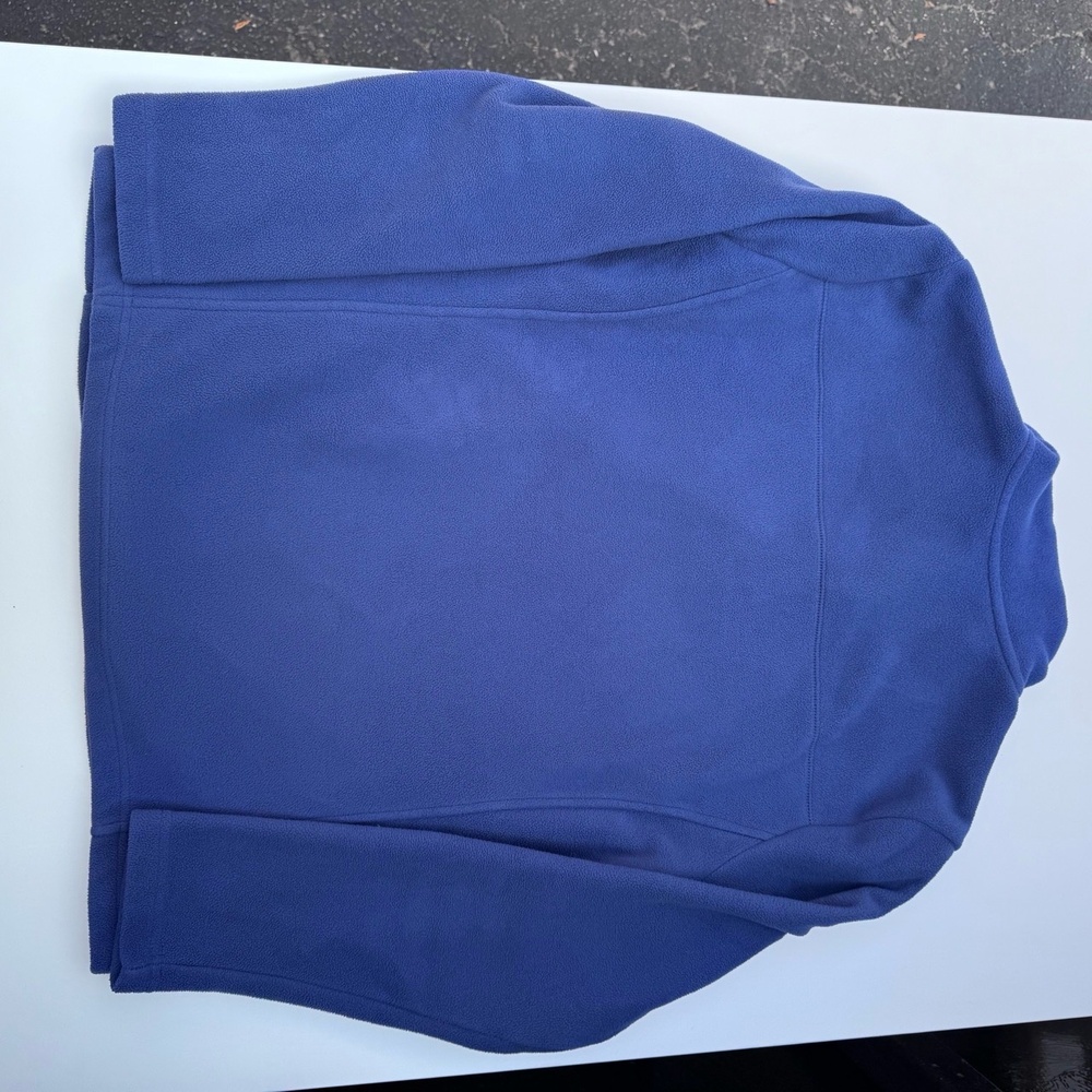 Brooks Brothers‎ Mens Quarter-Zip Fleece Pullover 346 XL Navy Blue Classic - Picture 3 of 11